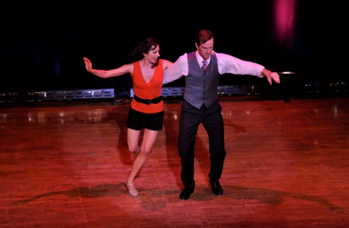 Erin Denman (Assistant Director/Choreographer) and Jeffry Denman (Director/Choreographer) at 